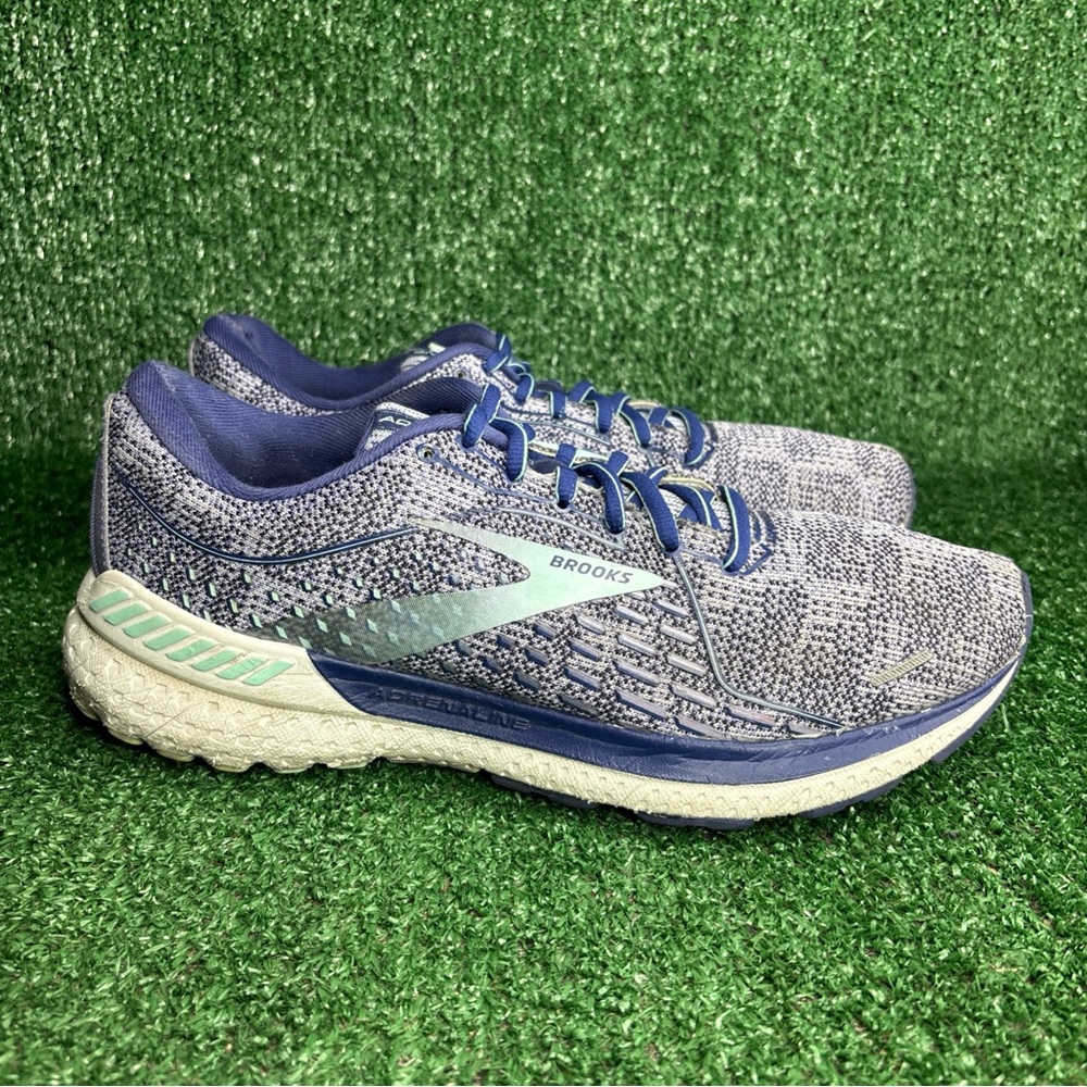 Brooks‎ Womens Adrenaline 21 Purple Shoes Running Sneakers Size 11